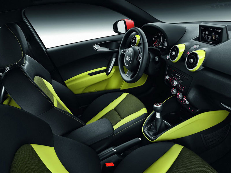 Audi A1 Sportback. Интерьер Audi A1 Sportback. Интерьер