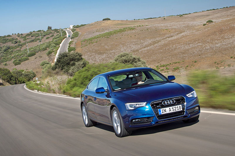 Audi A5 Sportback едет ничуть не хуже версии купе Audi A5 Sportback едет ничуть не хуже версии купе